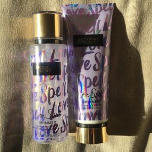 Brand new VS Love Spell spray and lotion bundle